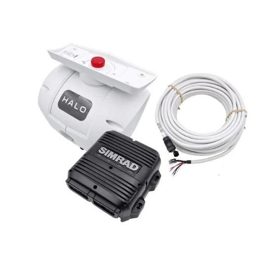 simhalo300xb20m-1.jpg SIMRAD HALO 300X OPEN ARRAY RADAR PEDESTAL, NO ARRAY / RI50 / 20M CABLE – Radars | Marine Overhauling Florida