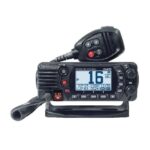 STANDARD HORIZON ECLIPSE BLACK 25W Fixed Mount VHF/GPS with Dot Matrix LCD – VHF Radios | Marine Overhauling Florida