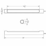 TACO LED T-TOP LIGHT – RED 20 – Above water lights | Marine Overhauling Florida