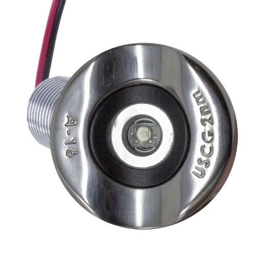 TACO LED NAV LIGHT KIT SURFACE MOUNT 1.375 DIA 316 SS – Lighting | Marine Overhauling Florida