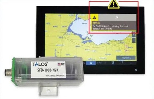 TALOS NMEA 2000 Compatible Lightning Detector – Safety | Marine Overhauling Florida