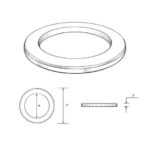 10″ SPEAKER/SUBWOOFER TRIM RING – 10″ X .5″ THICK – WHITE – Entertainment Accessories | Marine Overhauling Florida