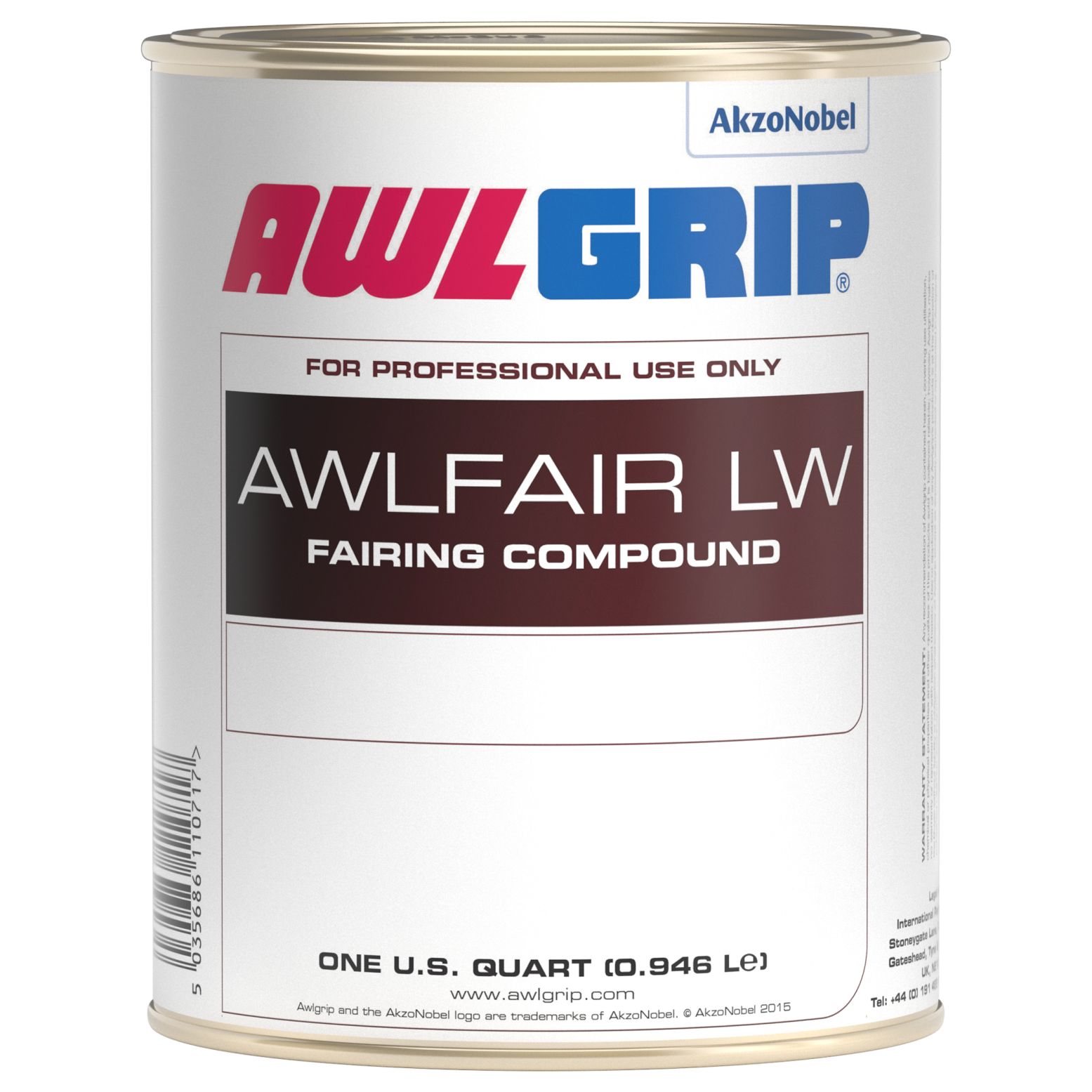 awlgrip-awlfair-lw-fairing-compound-slow-converter-quart.jpg quart of Awlgrip Awlfair LW Fairing Compound - Slow Converter