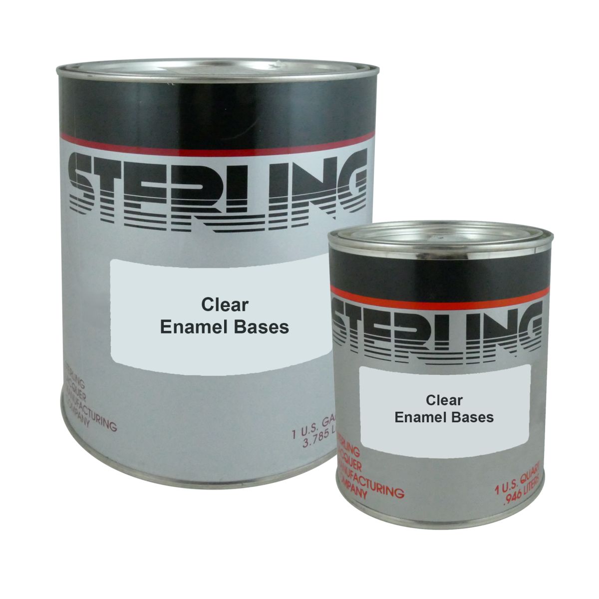 sterling-paint-high-solids-clear-gloss-combo-1.jpg Combo of Sterling U-1005 High Solids Clear Gloss Topcoat - Base