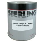 gallon of Sterling Linear Polyurethane High Gloss Topcoats - Brown, Beige & Cream Bases