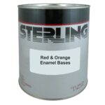 gallon of Sterling Linear Polyurethane High Gloss Topcoats - Red & Orange Bases