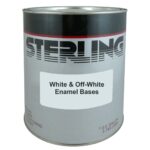 gallon of Sterling Linear Polyurethane High Gloss Topcoats - White & Off-White Bases