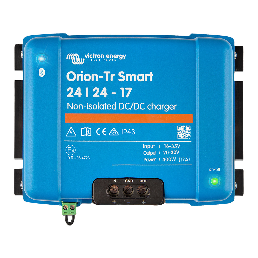 Victron Orion-TR Smart Non-Isolated DC-DC Converter - 24 VDC to 24 VDC - 400W - 17AMP Victron Orion-TR Smart Non-Isolated DC-DC Converter - 24 VDC to 24 VDC - 400W - 17AMP - Image 1