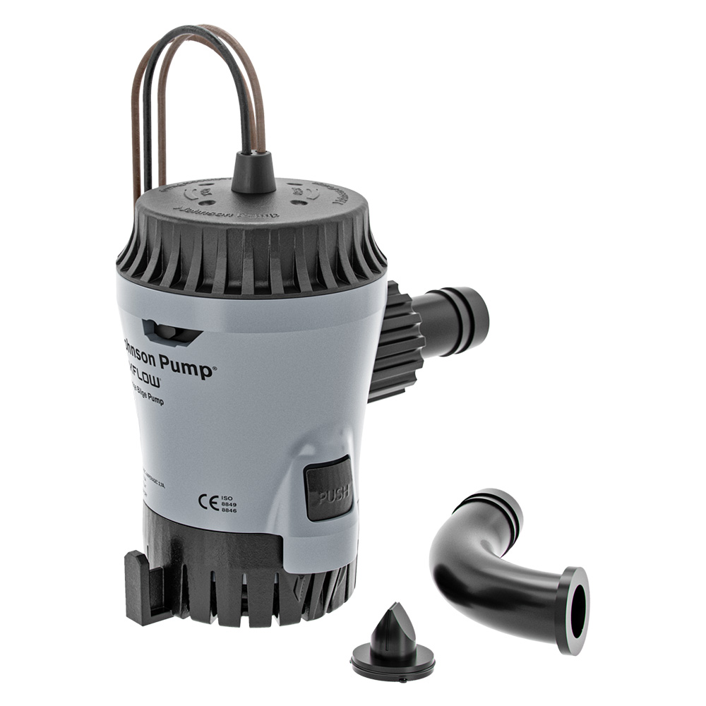 Johnson Pump Aqua Void Automatic 800 GPH Bilge Pump - 12V Johnson Pump Aqua Void Automatic 800 GPH Bilge Pump - 12V - Image 1