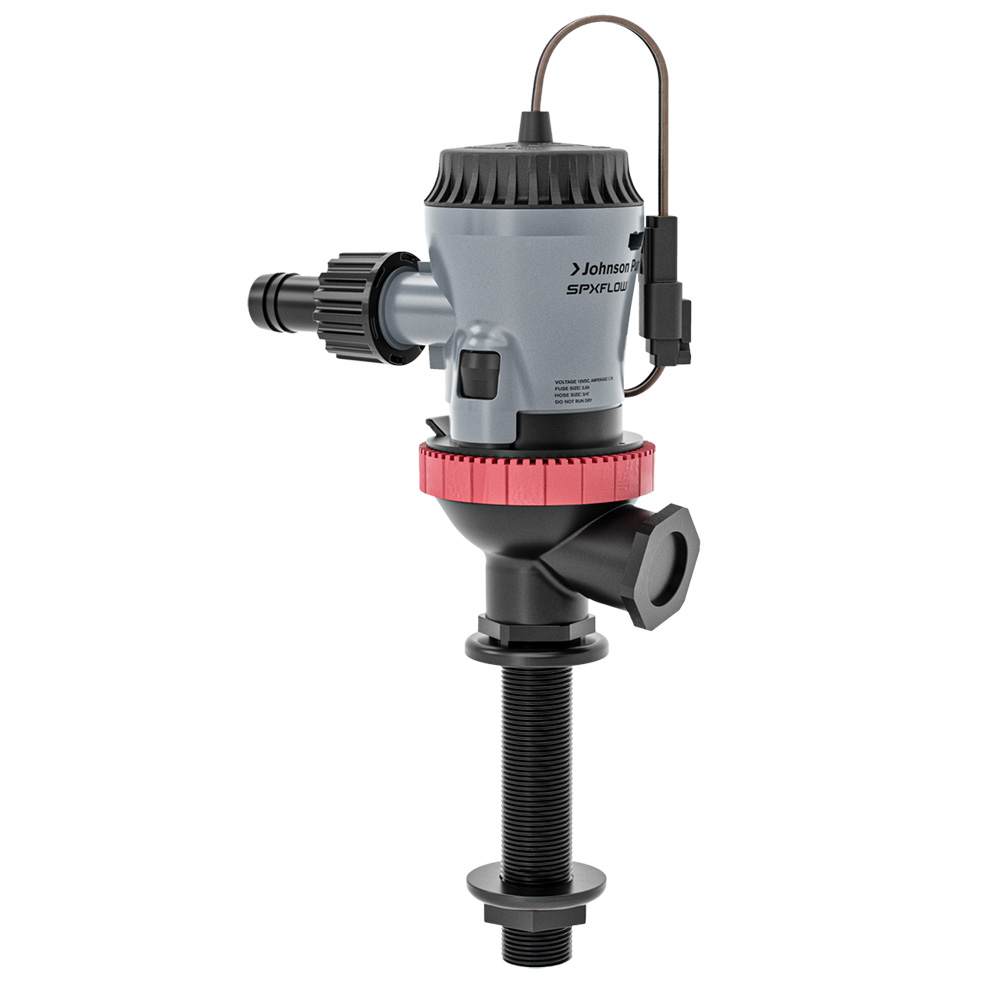 Johnson Pump Aqua O2 Flex Mount 500 GPH Aerator Pump - 12V Johnson Pump Aqua O2 Flex Mount 500 GPH Aerator Pump - 12V - Image 1