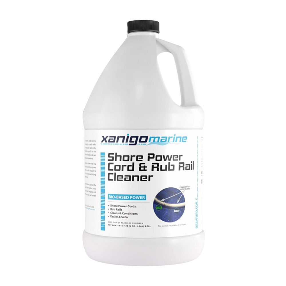 Xanigo Marine Shore Power Cord & Rub Rail Cleaner - 1 Gallon Xanigo Marine Shore Power Cord & Rub Rail Cleaner - 1 Gallon - Image 1