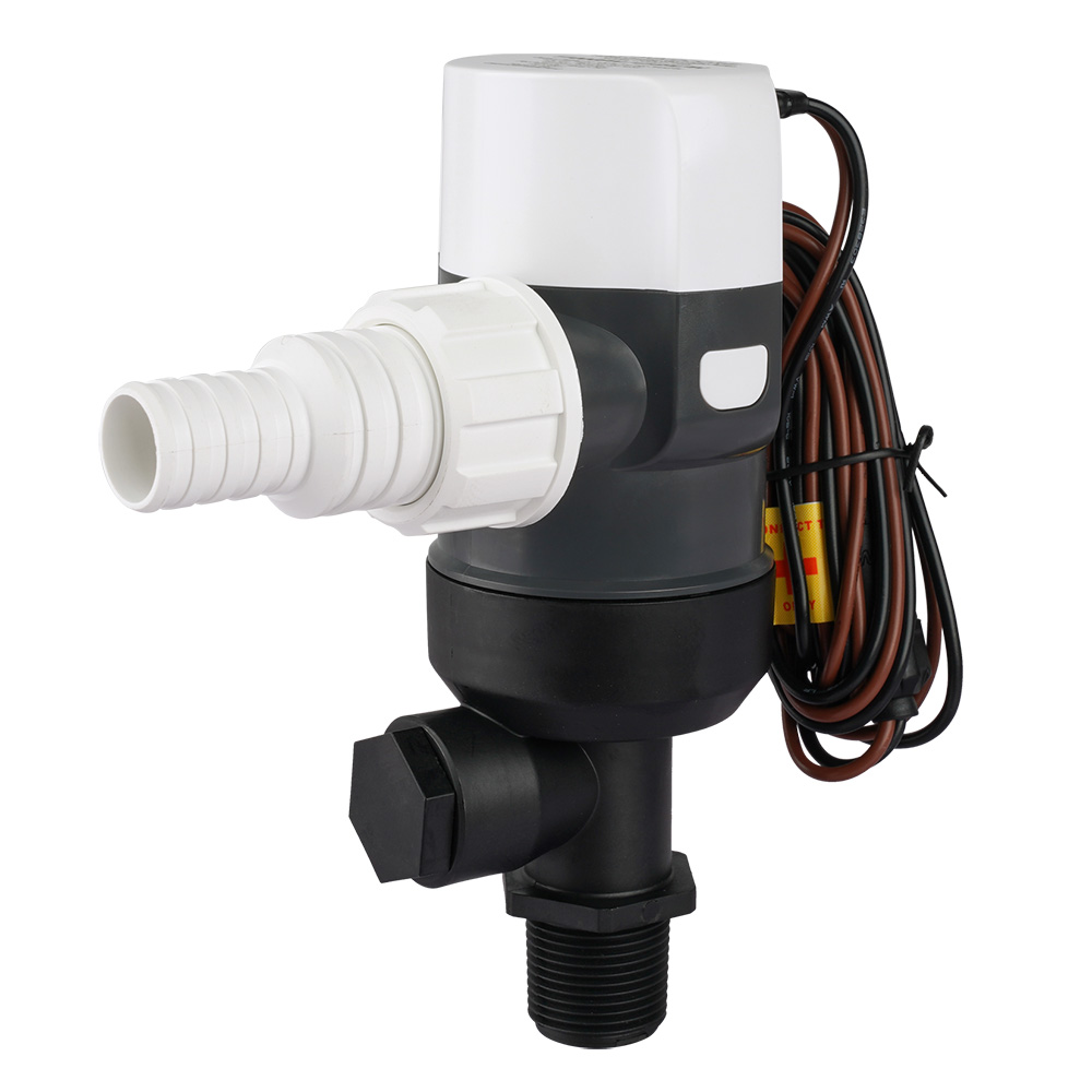 Commodore 1100 GPH Vertical Livewell Pump - Short - 12V Commodore 1100 GPH Vertical Livewell Pump - Short - 12V - Image 1