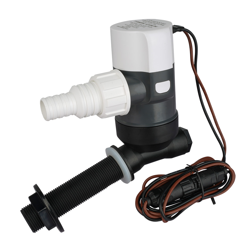 Commodore 1100 GPH Angled Livewell Pump - 12V Commodore 1100 GPH Angled Livewell Pump - 12V - Image 1