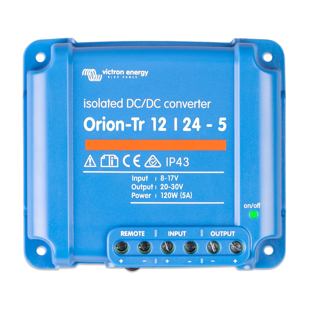 Victron Orion-Tr 12/24-5A 120W Isolated DC-DC Converter Victron Orion-Tr 12/24-5A 120W Isolated DC-DC Converter - Image 1