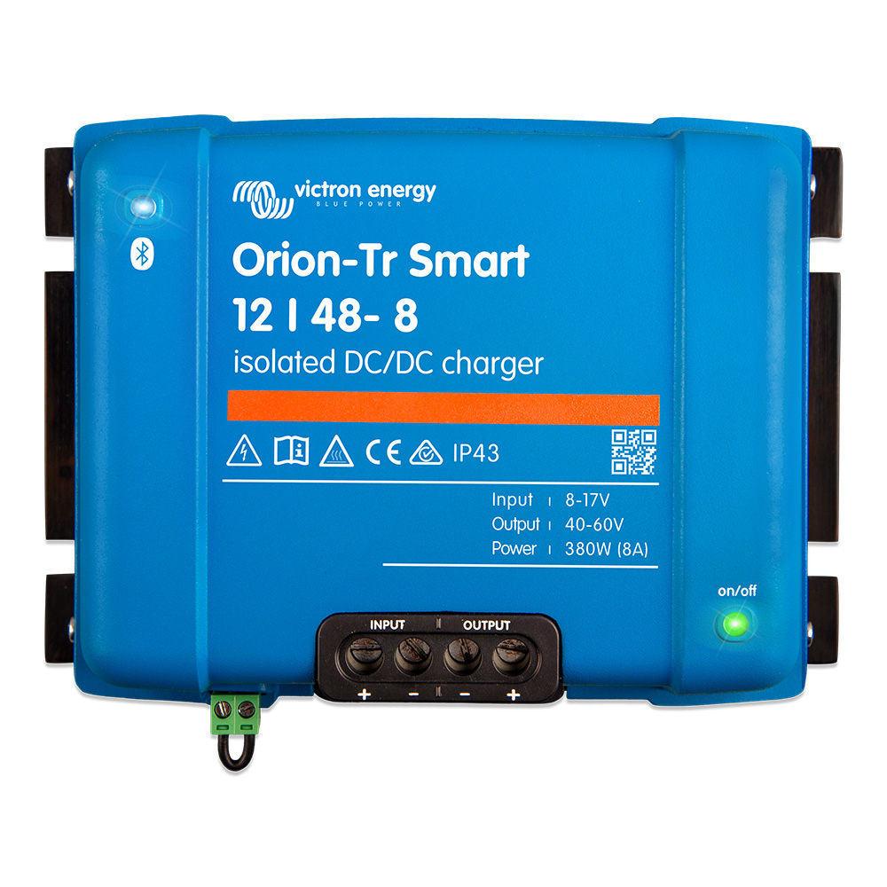 Victron Orion-Tr Smart 12/48-8A (380W) Isolated DC-DC Charger Victron Orion-Tr Smart 12/48-8A (380W) Isolated DC-DC Charger - Image 1