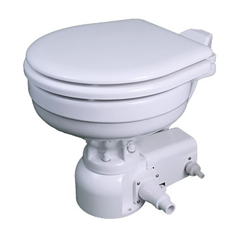 Raritan Sea Era QC Marine Size Pressurized Freshwater Toilet w/Multifunction Panel - White - 12V Raritan Sea Era QC Marine Size Pressurized Freshwater Toilet w/Multifunction Panel - White - 12V - Image 1