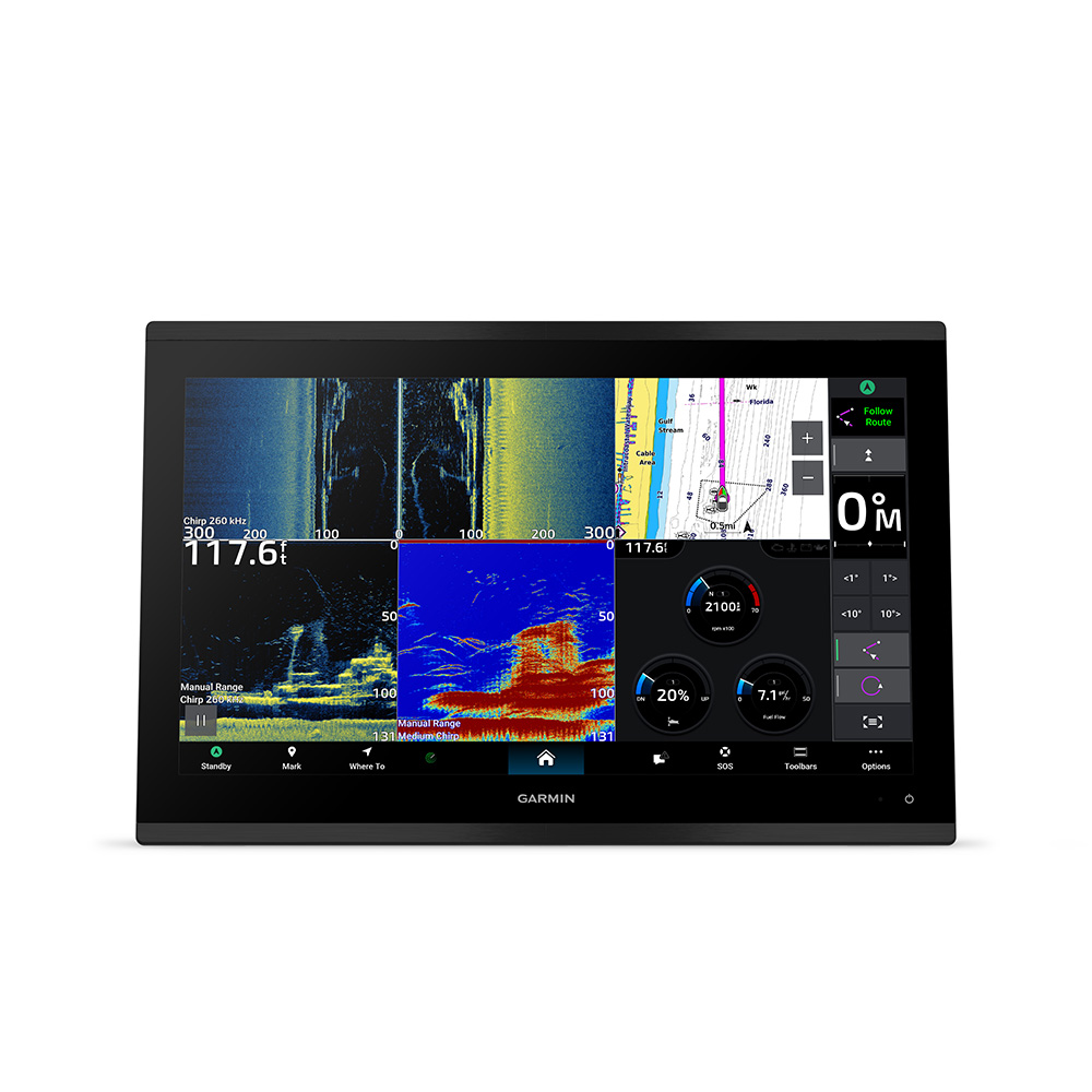Garmin GPSMAP® 9217xsv Premium Chartplotter/Sonar Combo w/Garmin Navionics+™ Garmin GPSMAP® 9217xsv Premium Chartplotter/Sonar Combo w/Garmin Navionics+™ - Image 1