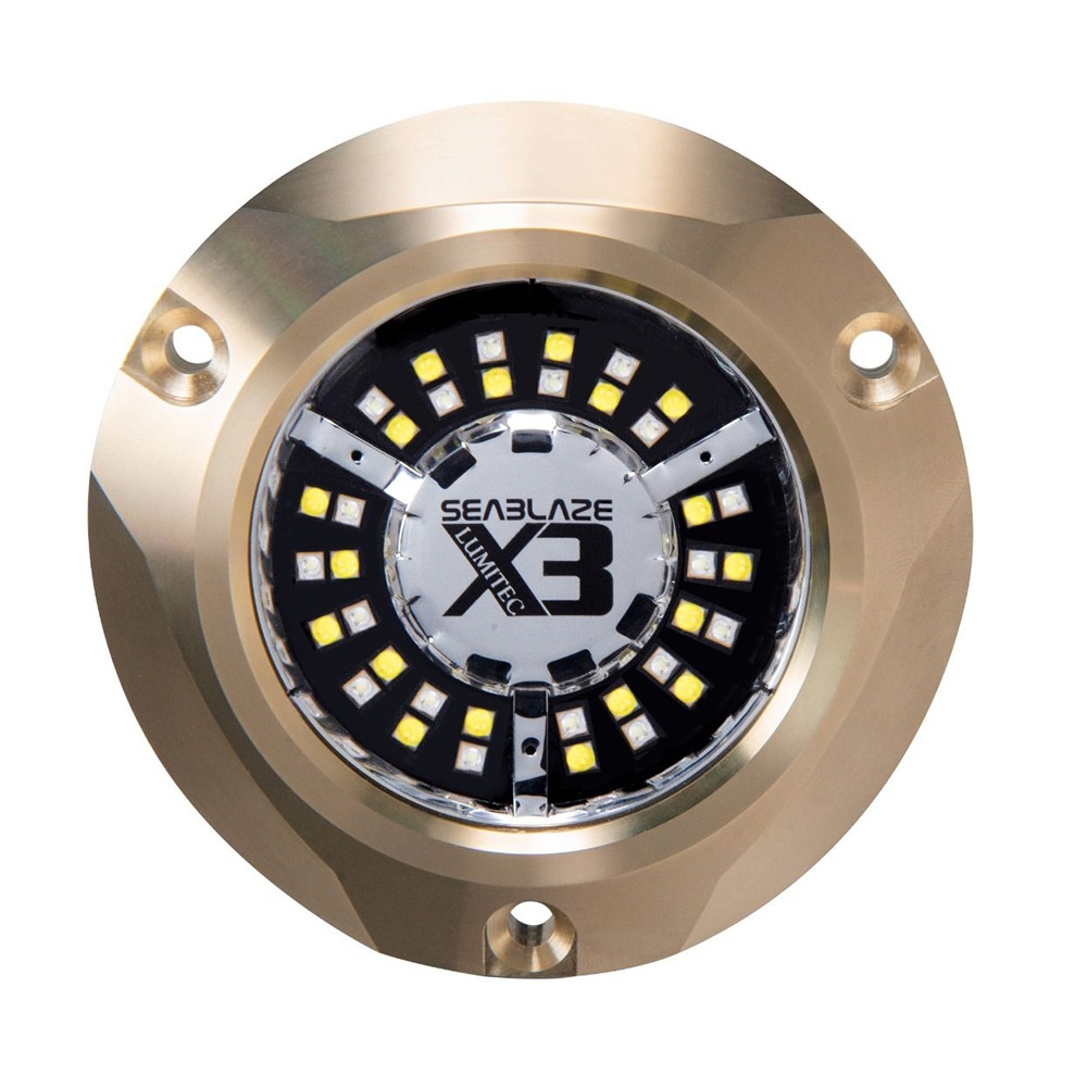 Lumitec SeaBlaze X3 LED Underwater Light - Dual Color White/Blue Lumitec SeaBlaze X3 LED Underwater Light - Dual Color White/Blue - Image 1