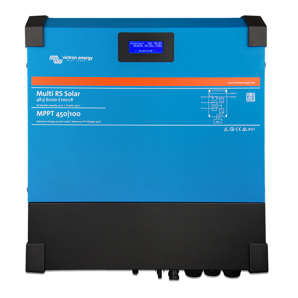 Victron Multi RS Solar 48/6000 Inverter/Charger Victron Multi RS Solar 48/6000 Inverter/Charger - Image 1