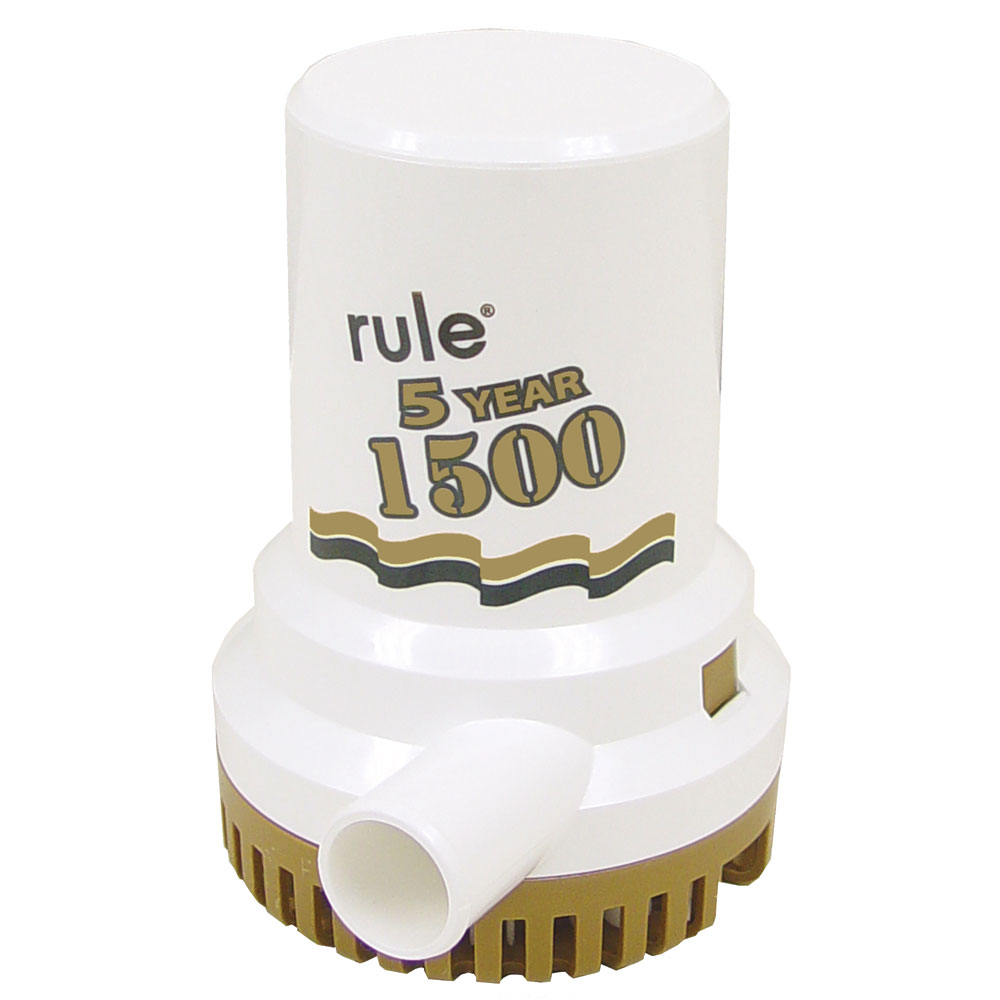 Rule 1500 G.P.H. "Gold Series" Bilge Pump Rule 1500 G.P.H. "Gold Series" Bilge Pump - Image 1