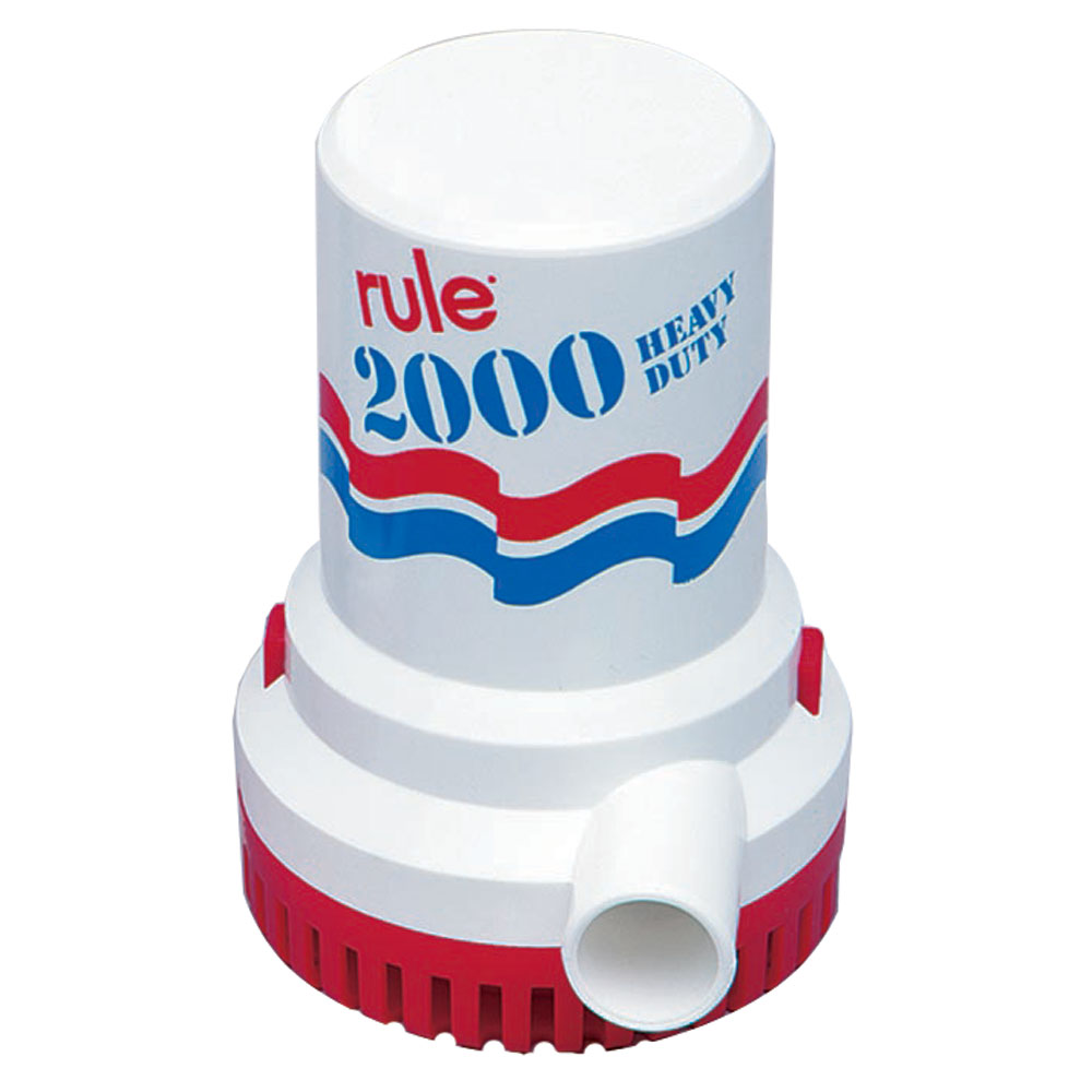 Rule 2000 G.P.H. Bilge Pump Rule 2000 G.P.H. Bilge Pump - Image 1