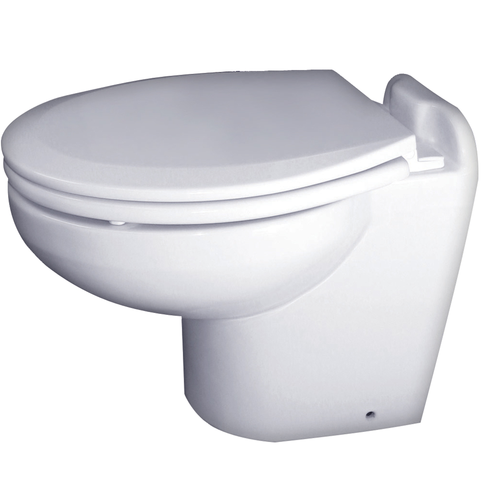 Raritan Marine Elegance - White - Household Style - Freshwater Solenoid - Smart Toilet Control - 12v Raritan Marine Elegance - White - Household Style - Freshwater Solenoid - Smart Toilet Control - 12v - Image 1