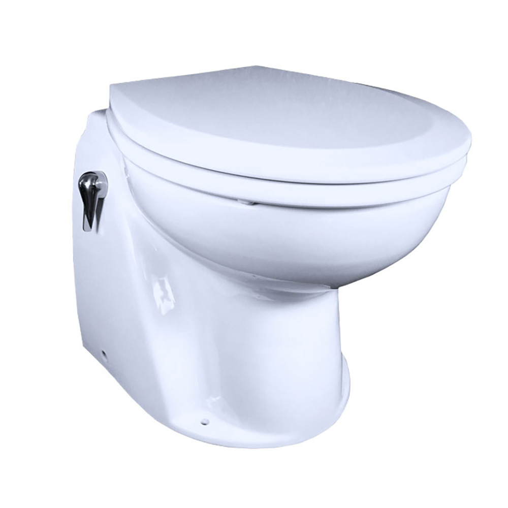 Raritan Atlantes Freedom® w/Vortex-Vac - Household Style - White - Remote Intake Pump - Smart Toilet Control - 12v Raritan Atlantes Freedom® w/Vortex-Vac - Household Style - White - Remote Intake Pump - Smart Toilet Control - 12v - Image 1