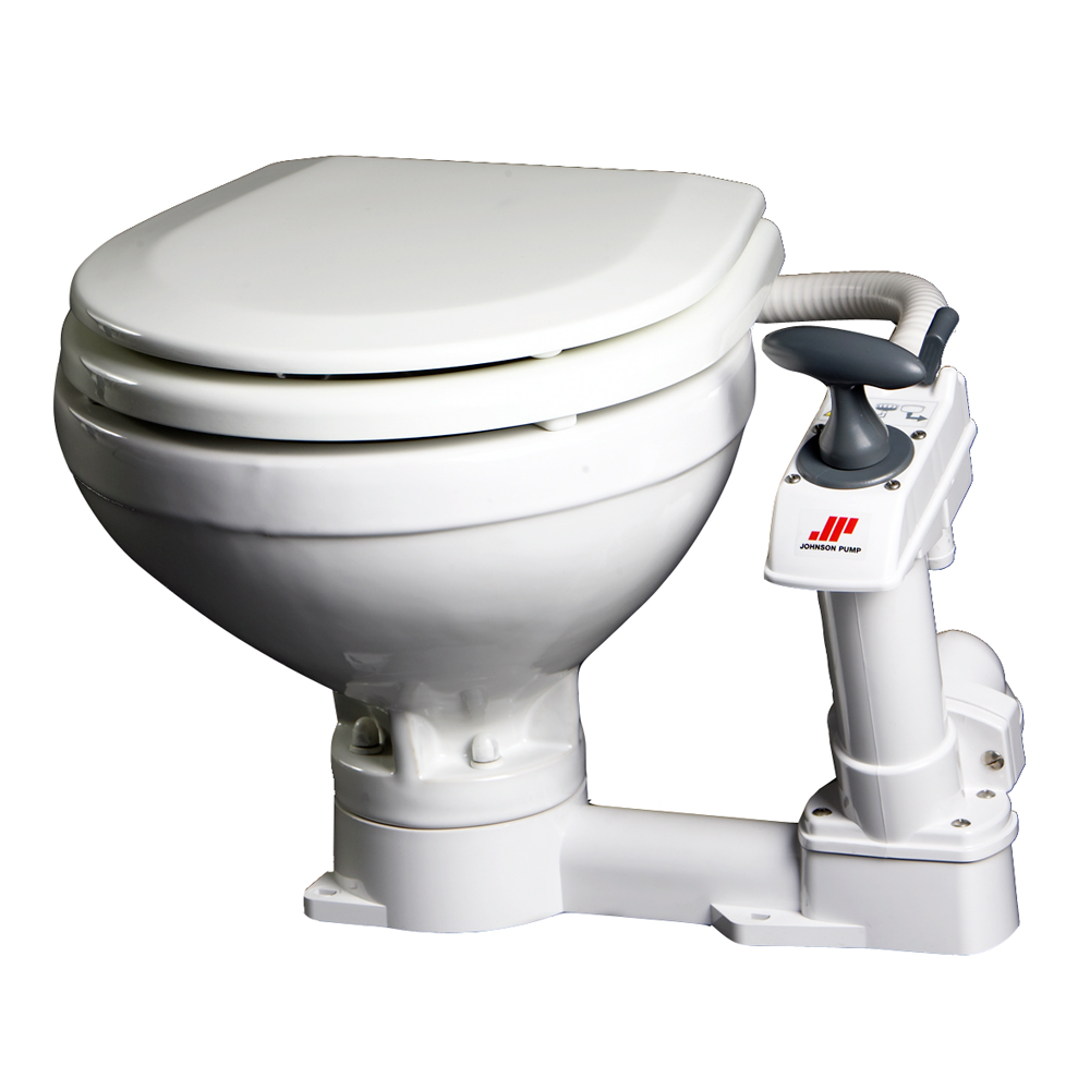 Johnson Pump Compact Manual Toilet Johnson Pump Compact Manual Toilet - Image 1