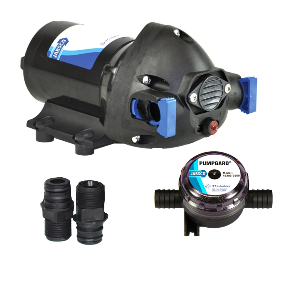 Jabsco Par-Max Shower Drain/General Purpose Pump - 3.5GPM-25psi-12VDC w/Strainer Jabsco Par-Max Shower Drain/General Purpose Pump - 3.5GPM-25psi-12VDC w/Strainer - Image 1