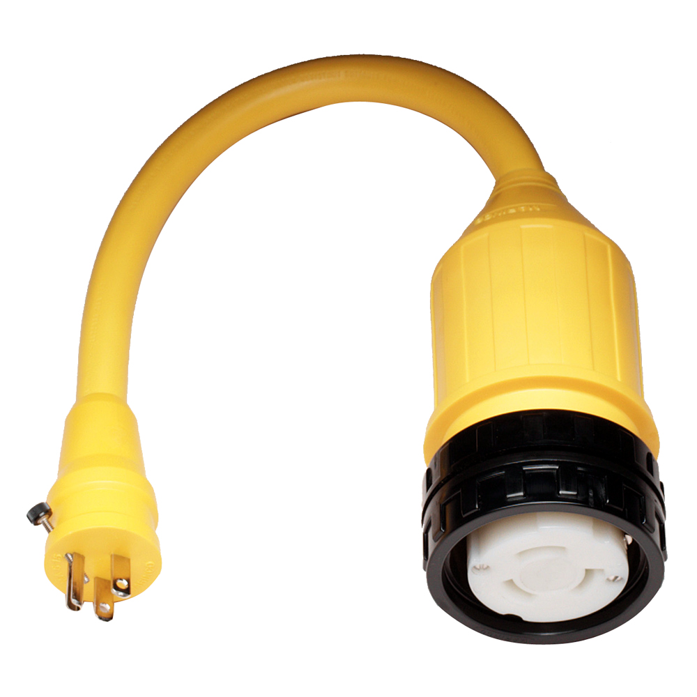 Marinco 115A Pigtail Adapter - 50A Female to 15A Male Marinco 115A Pigtail Adapter - 50A Female to 15A Male - Image 1