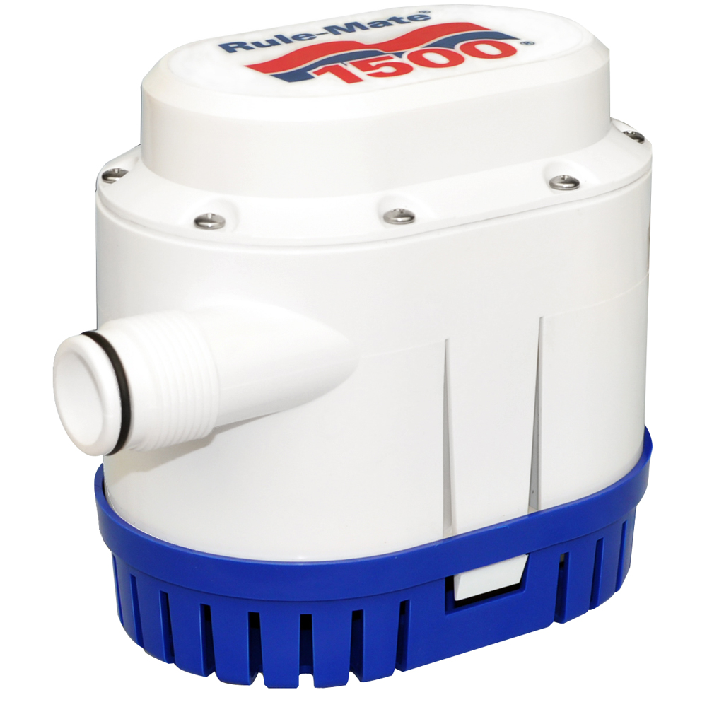 Rule Rule-Mate® 1500 GPH Fully Automated Bilge Pump - 12V Rule Rule-Mate® 1500 GPH Fully Automated Bilge Pump - 12V - Image 1