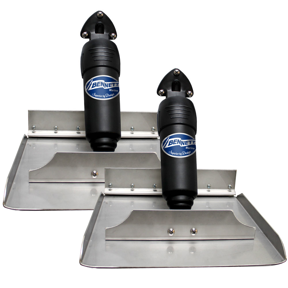 Bennett BOLT 18x12 Electric Trim Tab System - Control Switch Required Bennett BOLT 18x12 Electric Trim Tab System - Control Switch Required - Image 1