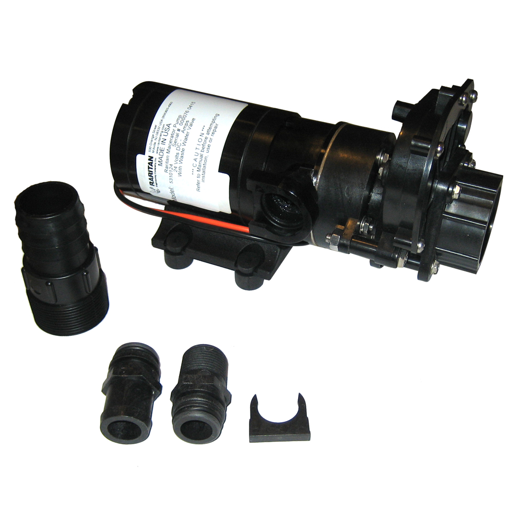 Raritan Macerator Pump - 24v w/Waste Valve Raritan Macerator Pump - 24v w/Waste Valve - Image 1