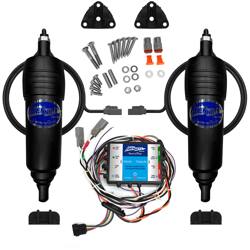 Bennett Marine Hydraulic to BOLT Electric Conversion Kit Bennett Marine Hydraulic to BOLT Electric Conversion Kit - Image 1