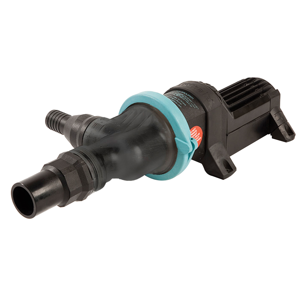 Whale Gulper Grouper Mk3 Fishbox/Waste Pump w/90° Ports - 24V Whale Gulper Grouper Mk3 Fishbox/Waste Pump w/90° Ports - 24V - Image 1