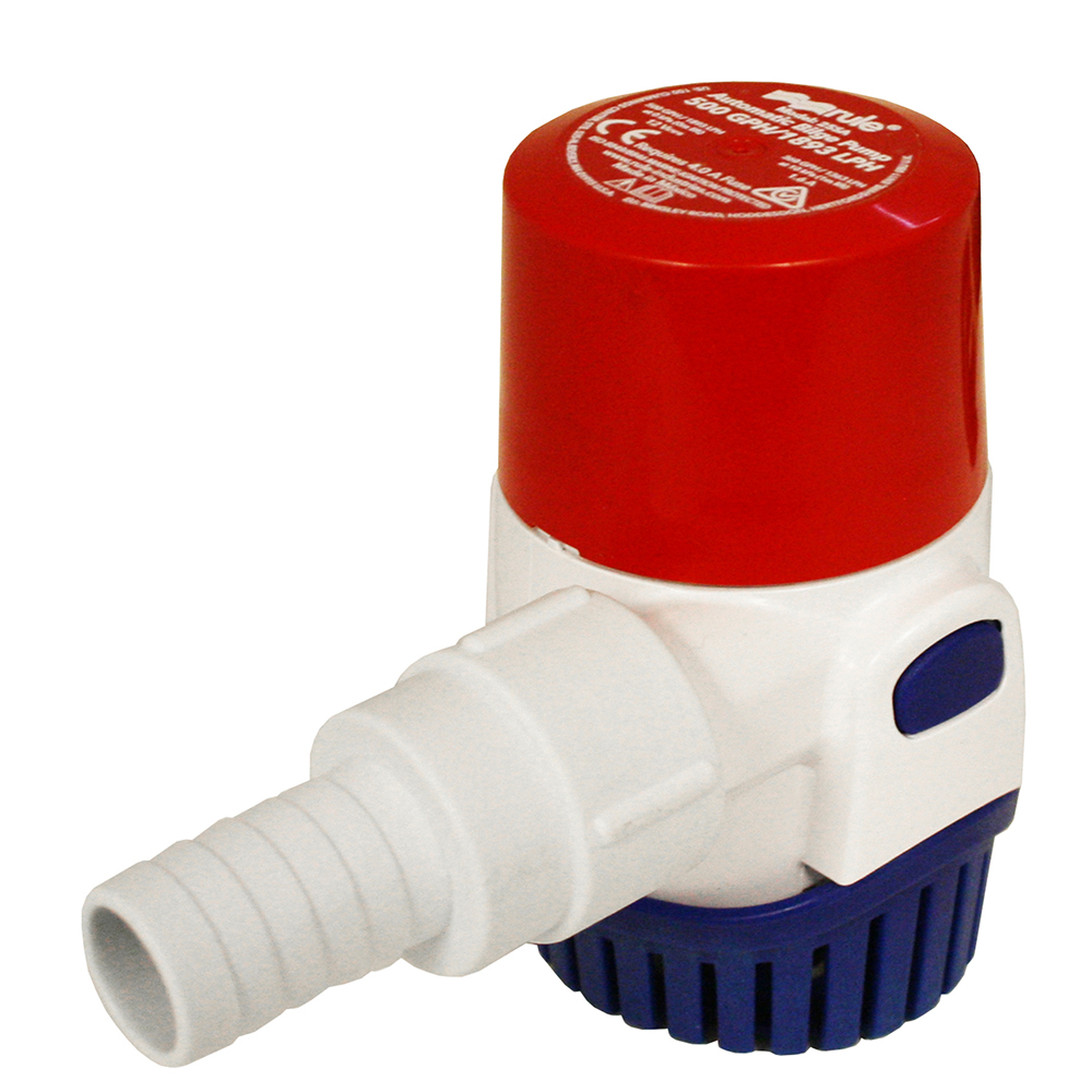 Rule 500GPH Electronic Sensing Bilge Pump - 12V Rule 500GPH Electronic Sensing Bilge Pump - 12V - Image 1