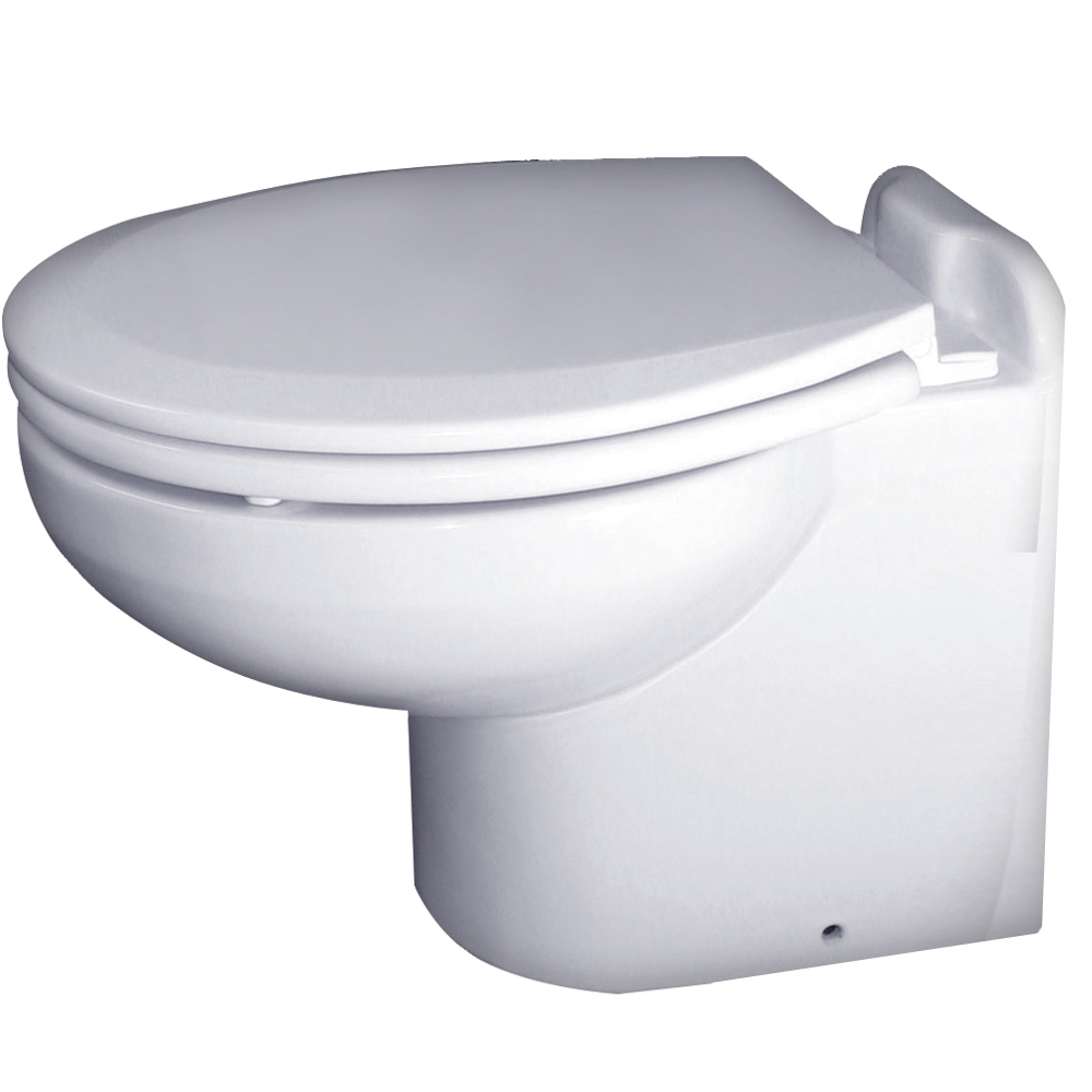 Raritan Marine Elegance - Household Style - White - Freshwater Solenoid - Smart Toilet Control - 12v Raritan Marine Elegance - Household Style - White - Freshwater Solenoid - Smart Toilet Control - 12v - Image 1