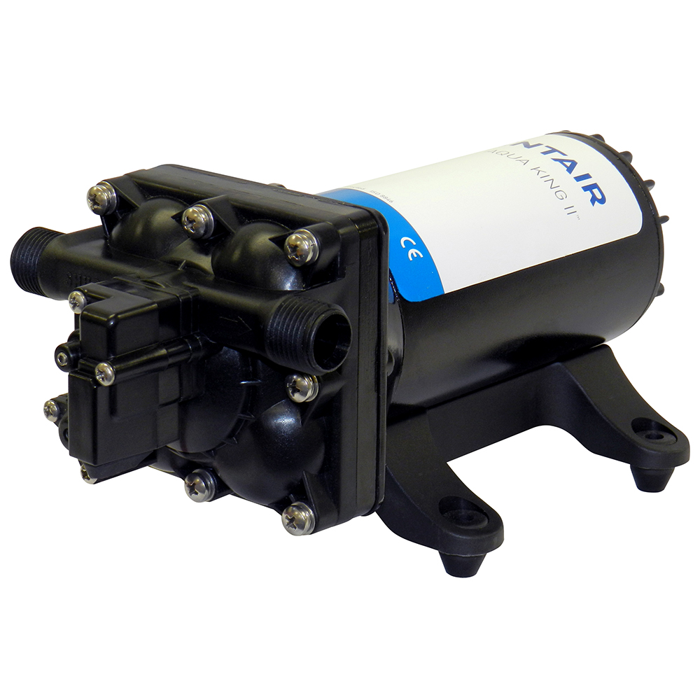 Shurflo by Pentair AQUA KING™ II Supreme 5.0 (24 VDC) Fresh Water Pump w/Strainer & Fittings Shurflo by Pentair AQUA KING™ II Supreme 5.0 (24 VDC) Fresh Water Pump w/Strainer & Fittings - Image 1