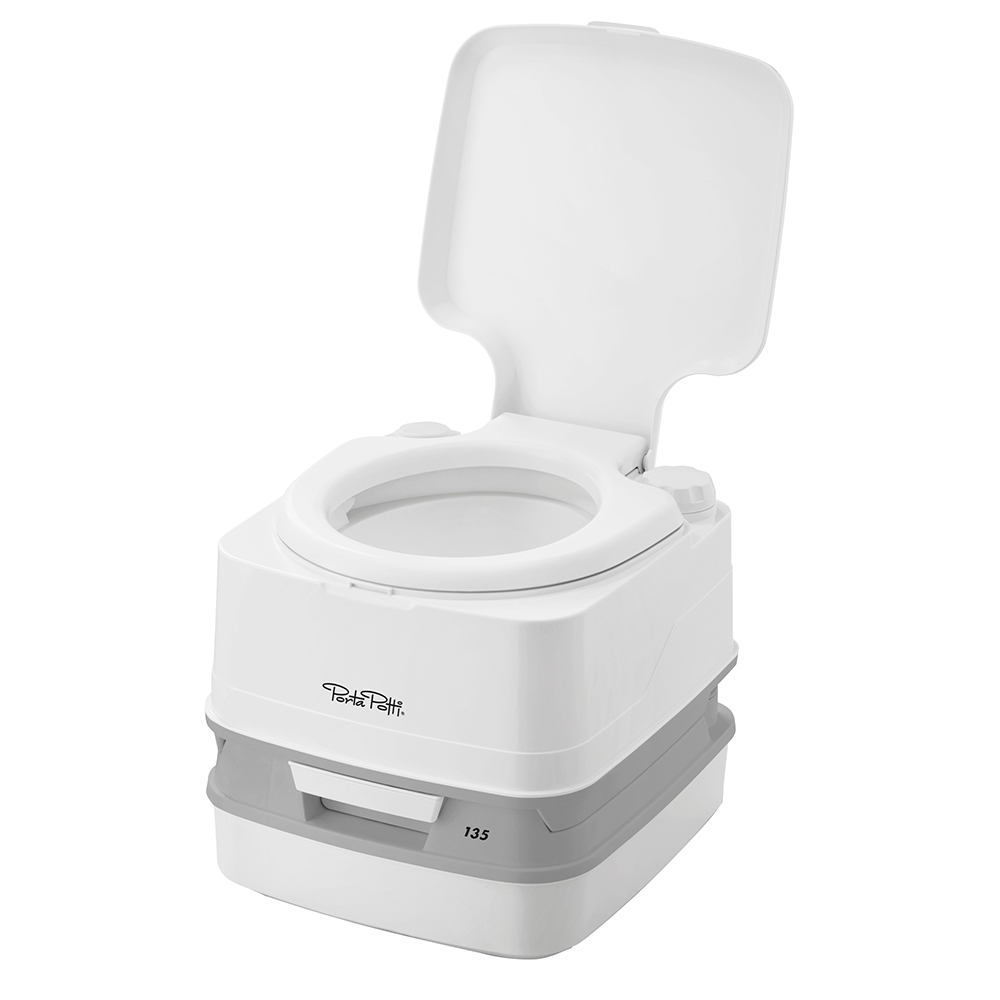 Thetford Porta Potti 135 Marine Toilet w/Hold Down Kit Thetford Porta Potti 135 Marine Toilet w/Hold Down Kit - Image 1