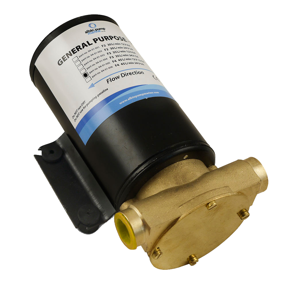 Albin Group Marine General Purpose Pump FIP F4 (12 GPM) - 12V Albin Group Marine General Purpose Pump FIP F4 (12 GPM) - 12V - Image 1