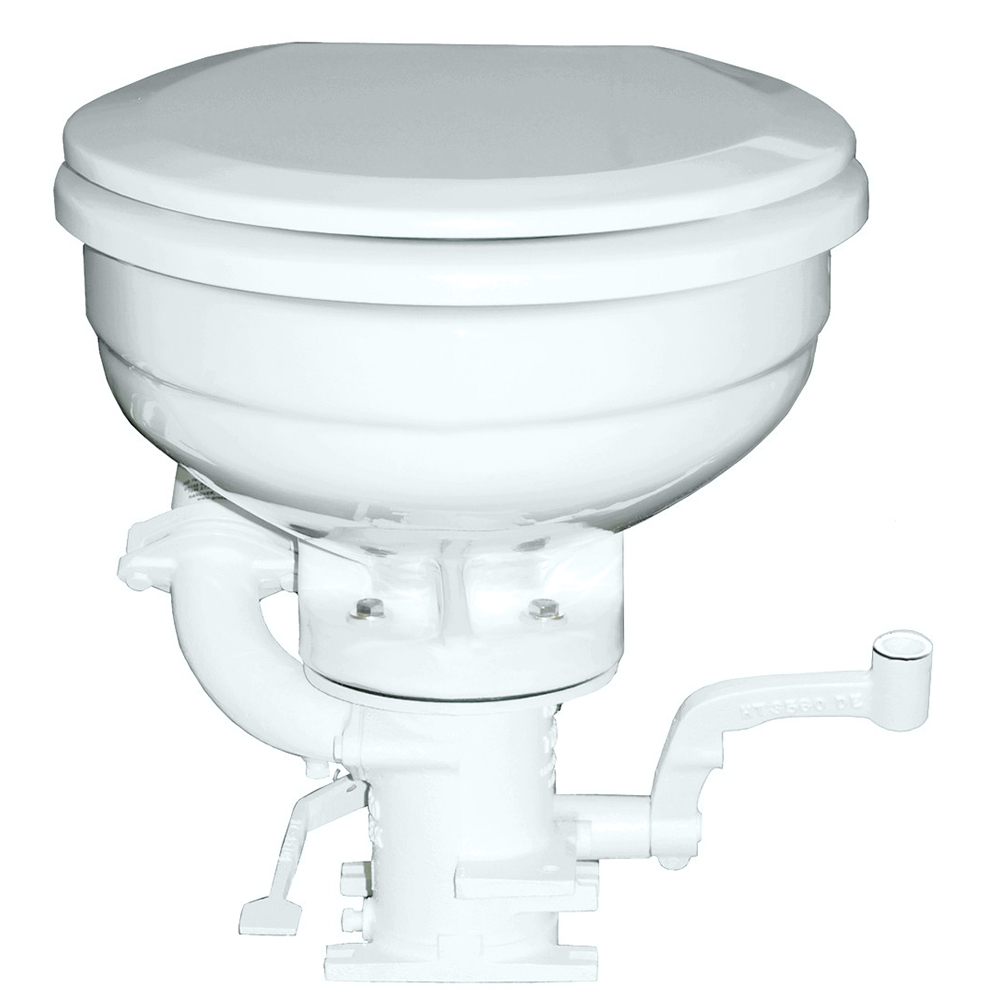 GROCO K Series Hand Operated Marine Toilet GROCO K Series Hand Operated Marine Toilet - Image 1