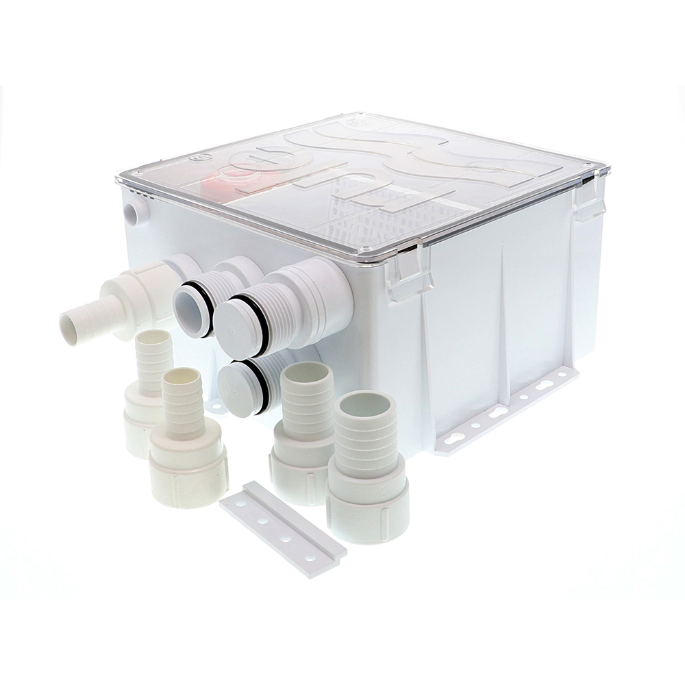 Rule Shower Drain Box w/800 GPH Pump - 12V Rule Shower Drain Box w/800 GPH Pump - 12V - Image 1