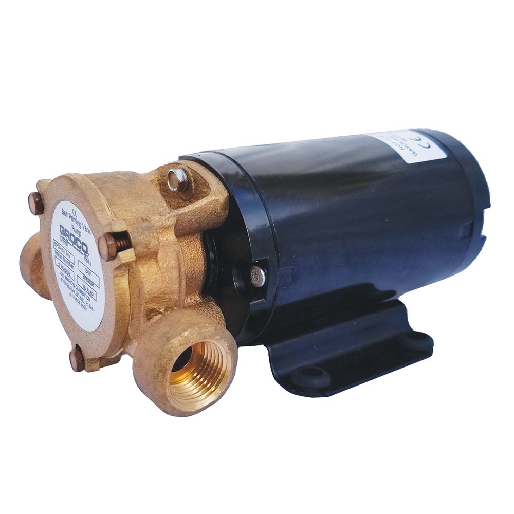 GROCO Heavy Duty Positive Displacement Vane Pump - 12V GROCO Heavy Duty Positive Displacement Vane Pump - 12V - Image 1