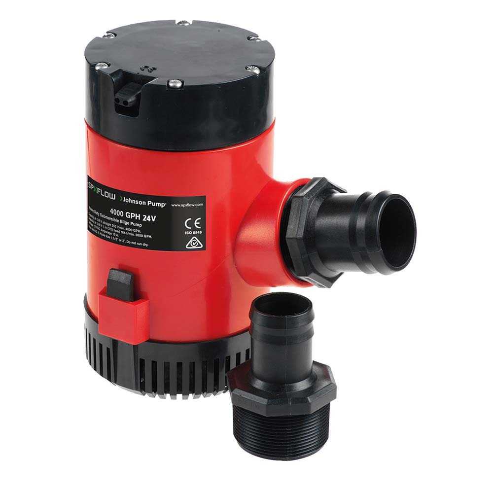 Johnson Pump Heavy Duty Bilge Pump 4000 GPH - 24V Johnson Pump Heavy Duty Bilge Pump 4000 GPH - 24V - Image 1