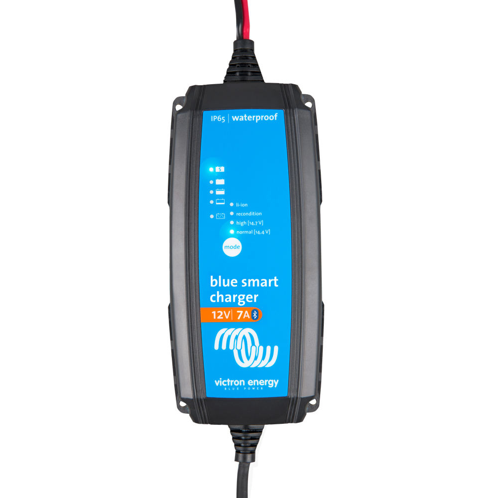Victron BlueSmart IP65 Charger 12 VDC - 7AMP w/ 120VAC Plug Victron BlueSmart IP65 Charger 12 VDC - 7AMP w/ 120VAC Plug - Image 1