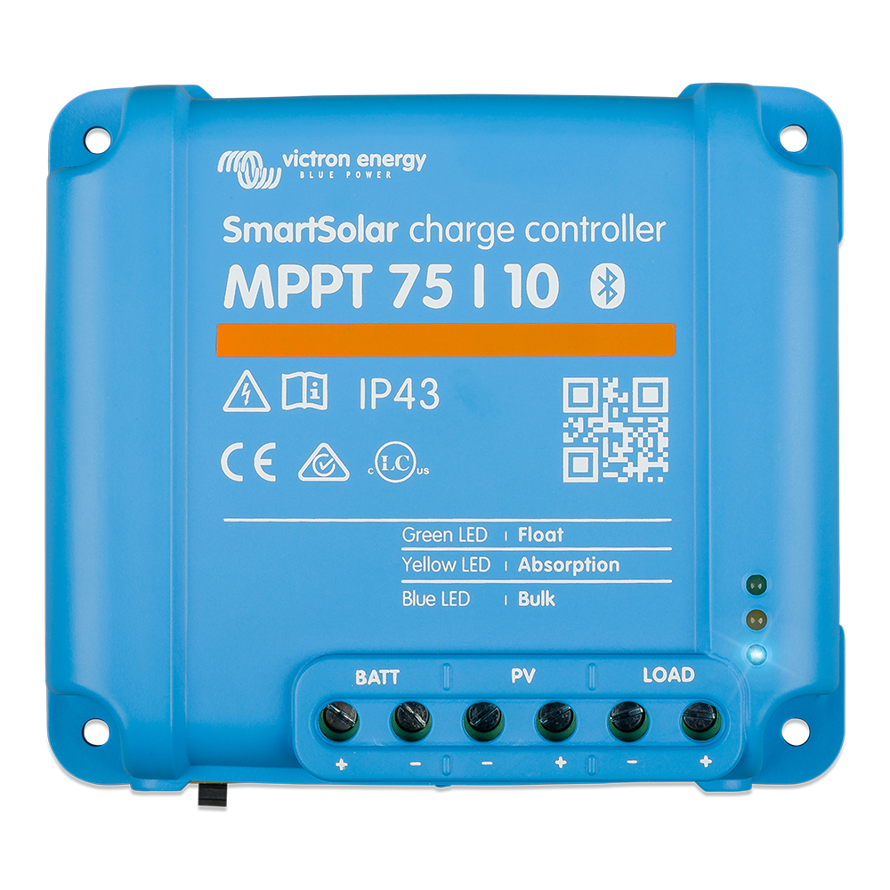 Victron SmartSolar MPPT Charge Controller - 75V - 10AMP Victron SmartSolar MPPT Charge Controller - 75V - 10AMP - Image 1