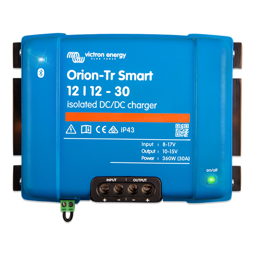 Victron Orion-TR Smart 12/12-30 30A (360W) Isolated DC-DC or Power Supply Victron Orion-TR Smart 12/12-30 30A (360W) Isolated DC-DC or Power Supply - Image 1