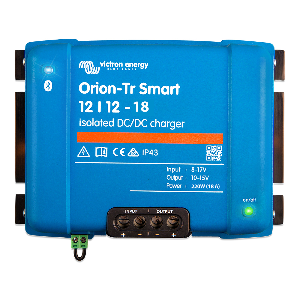 Victron Orion-TR Smart 12/12-18 18A (220W) Isolated DC-DC Charger or Power Supply Victron Orion-TR Smart 12/12-18 18A (220W) Isolated DC-DC Charger or Power Supply - Image 1