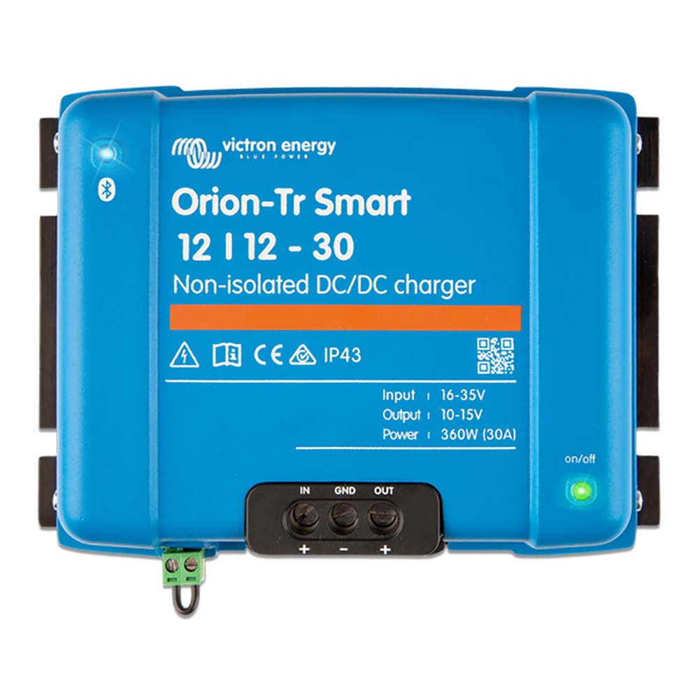 Victron Energy Orion-TR Smart 12/12-30 30A (360W) Non-Isolated DC-DC or Power Supply Victron Energy Orion-TR Smart 12/12-30 30A (360W) Non-Isolated DC-DC or Power Supply - Image 1