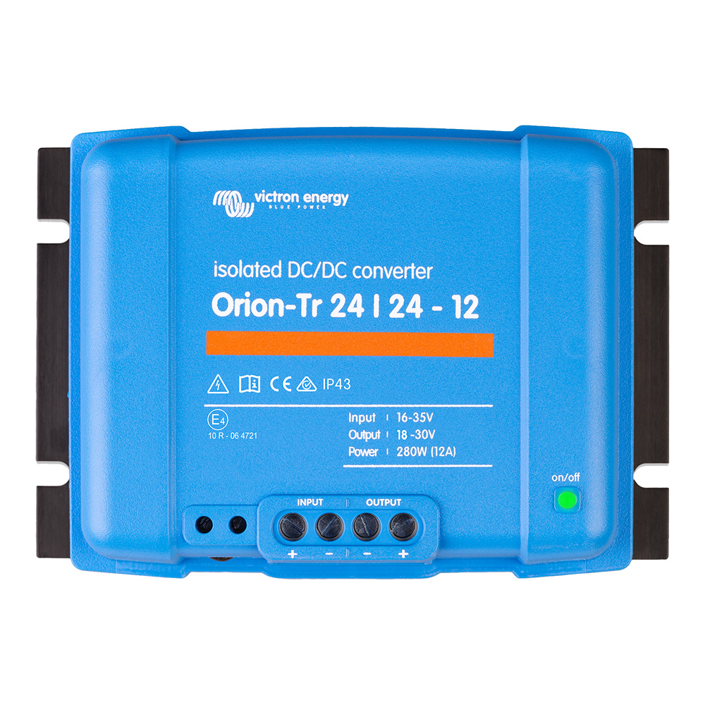 Victron Orion-TR DC-DC Converter - 24 VDC to 24 VDC - 280W - 12AMP Isolated Victron Orion-TR DC-DC Converter - 24 VDC to 24 VDC - 280W - 12AMP Isolated - Image 1